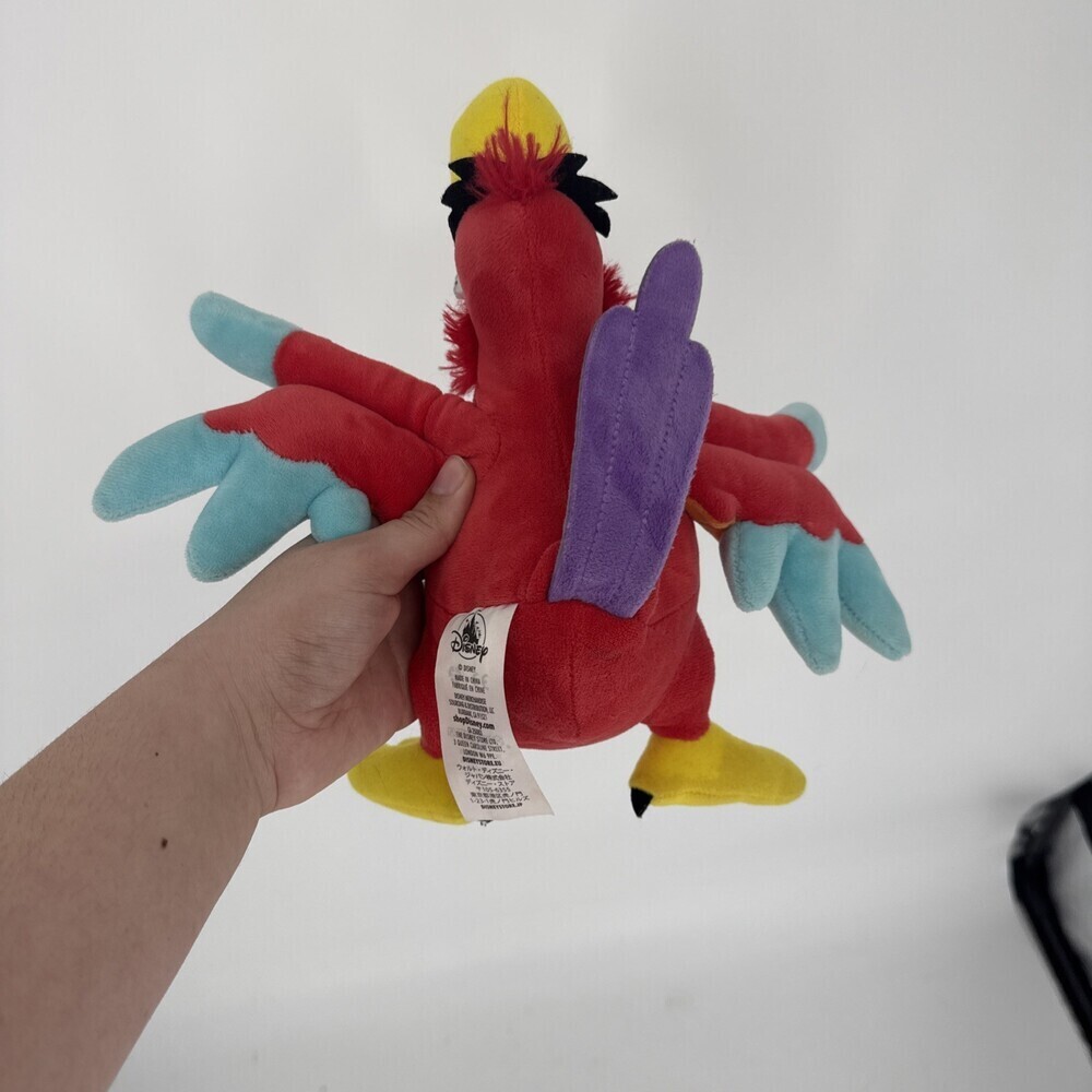 Disney Store Aladdin Iago Parrot Plush Doll 11" 2023 - Picture 6 of 8